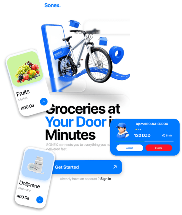 SONEX screenshot